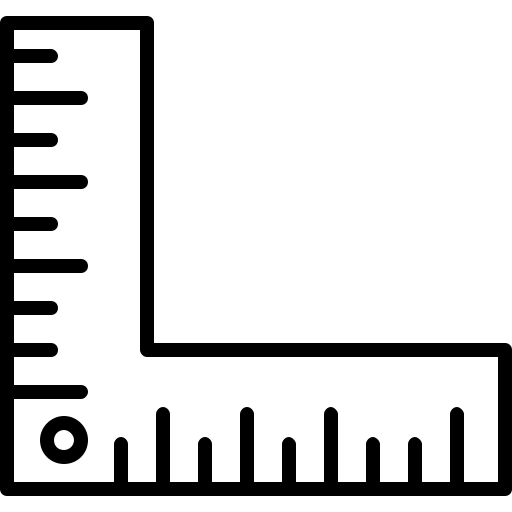 MTHH GbR - Kabeltragsystembau, Regalbau/Prüfung und Tiefbau - Linealsymbol